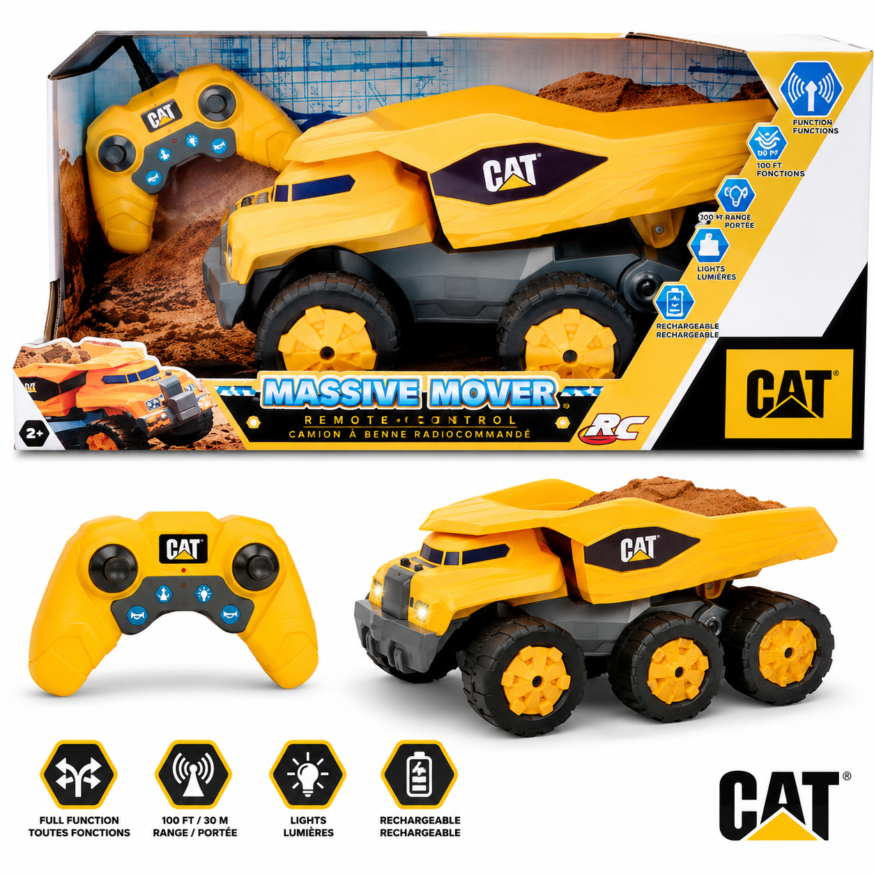 CAT RC Massive Mover Dump Truck