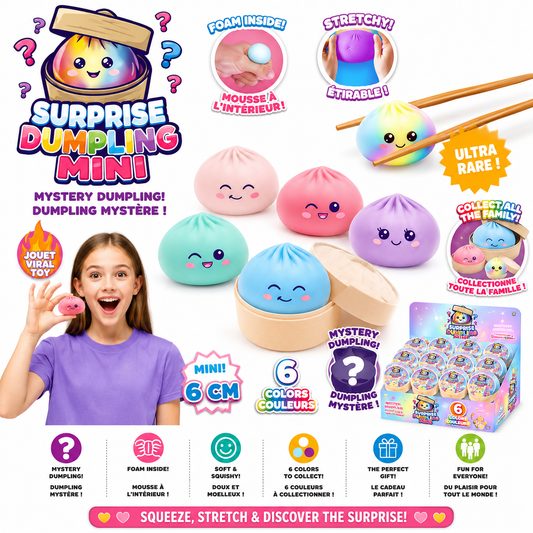 Ricochet Surprise Dumpling Mini Mystery Plush