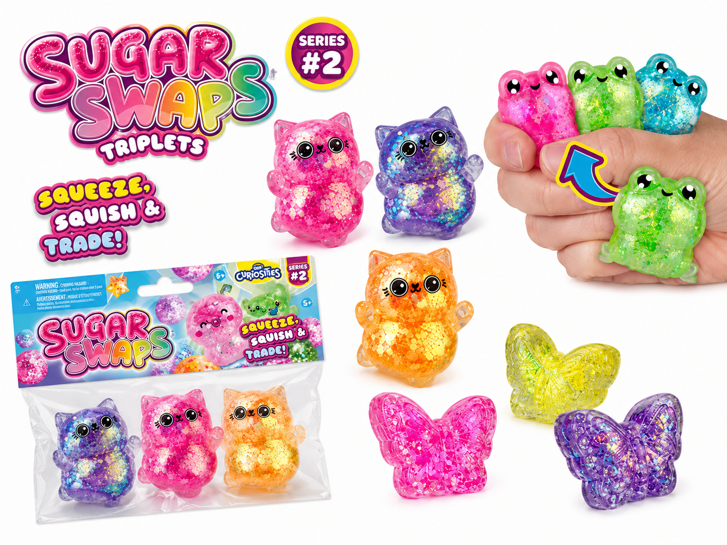 Orb sugar swaps triplets