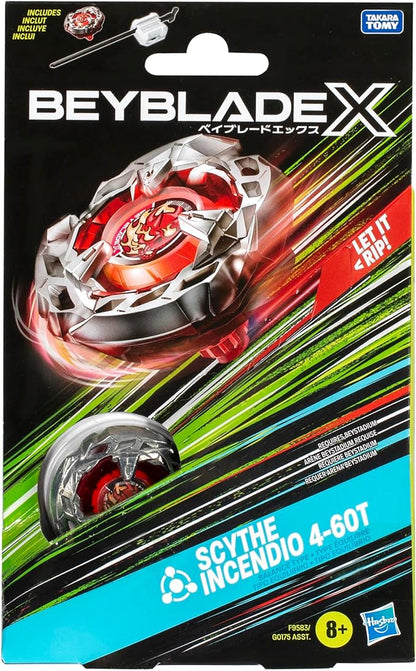 Hasbro Beyblade X Scythe Incendio Starter Pack