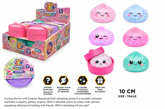 Ricochet Surprise Dumpling Mystery Squishy Collectible
