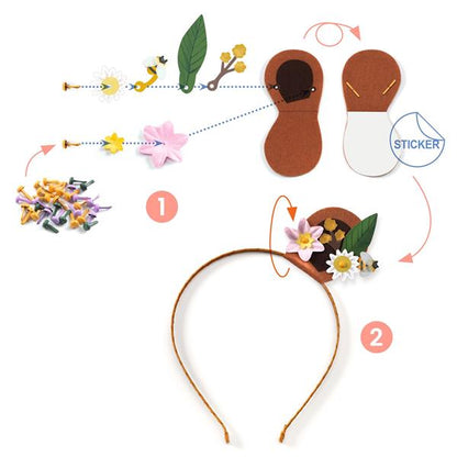 Îlo DIY Headbands Flower friends