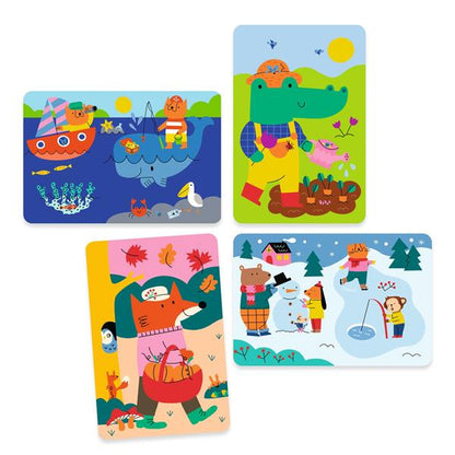 Îlo Magic Colouring 4 seasons