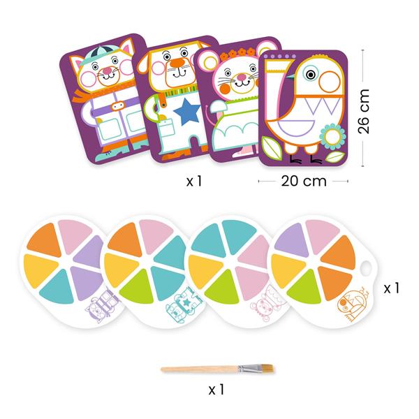 Îlo Palette painting Chubby cheeks