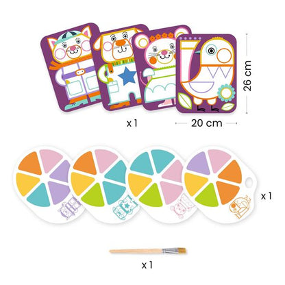 Îlo Palette painting Chubby cheeks
