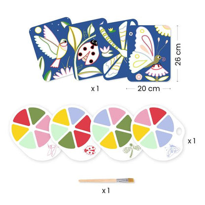 Îlo Palette painting Creepy crawlies