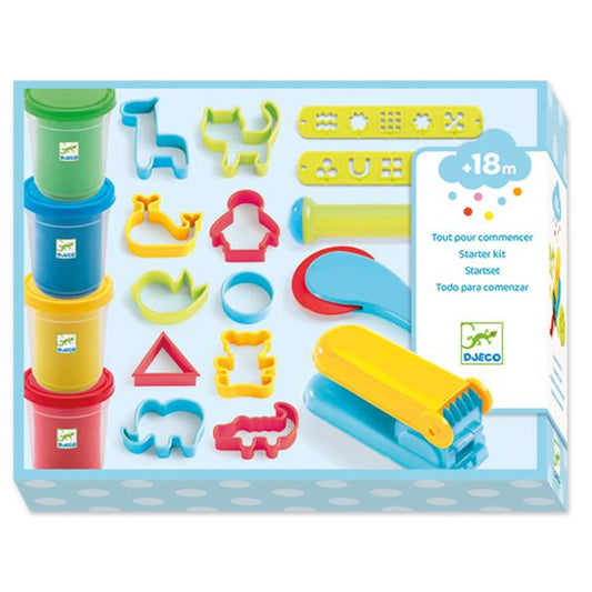 Îlo Modelling clay 4 tubs and 21 tools