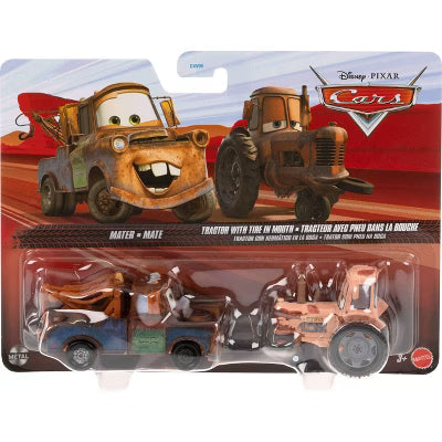 Mattel Character Car Vehicle Tractor Tipping