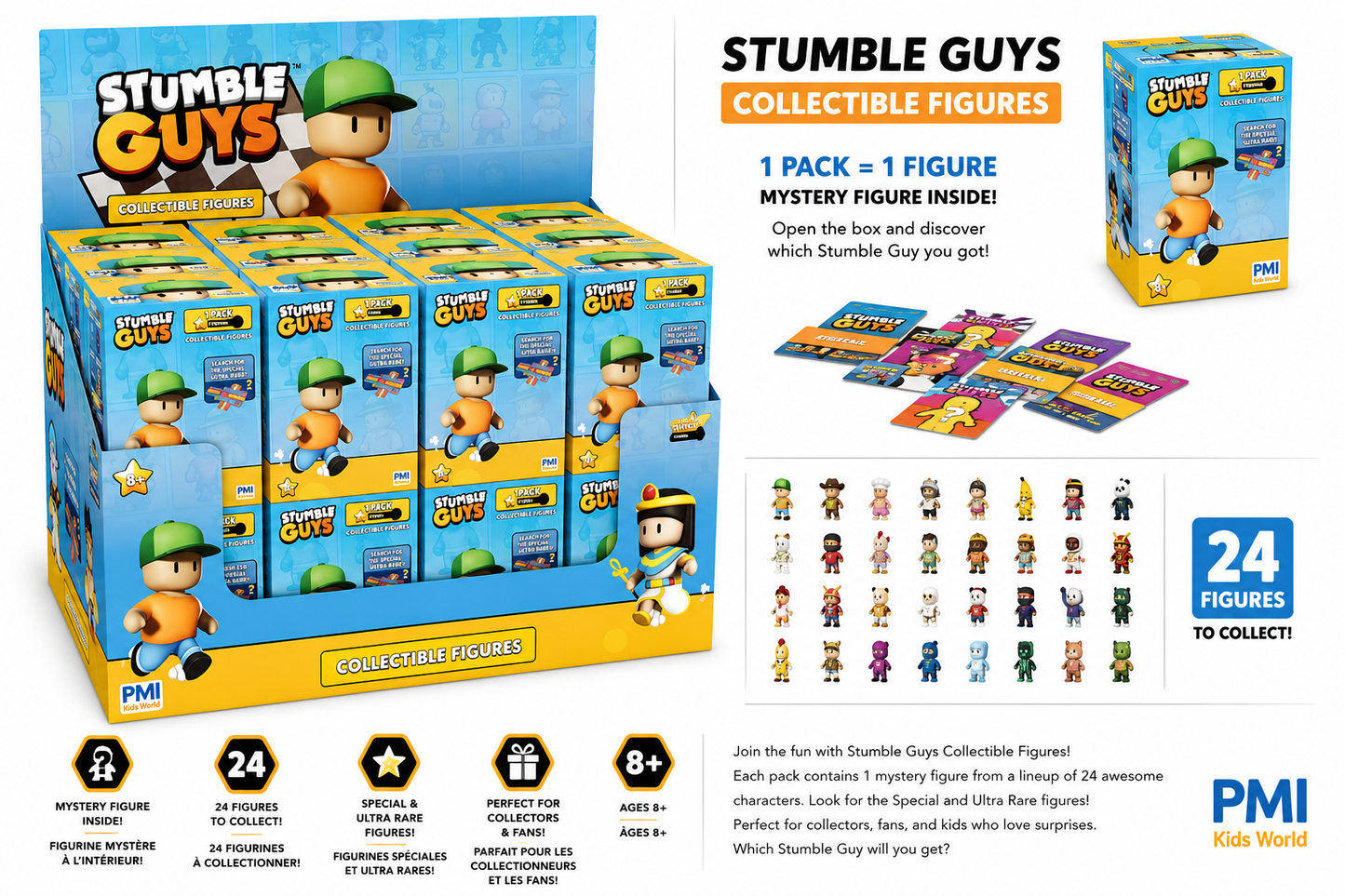 Stumble Guys Mystery Collectible Figure Blind Box