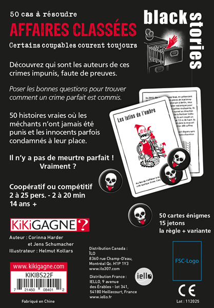 Îlo Black Stories Cases Closed
