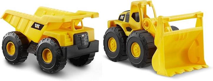 CAT construction toys 2 pack 7" mini crew toys trucks