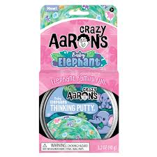 Crazy Aaron's Baby Elephants Thinking Putty