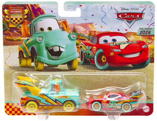 Mattel Cars Character Car Vehicle Tentpole 2 Pack 3